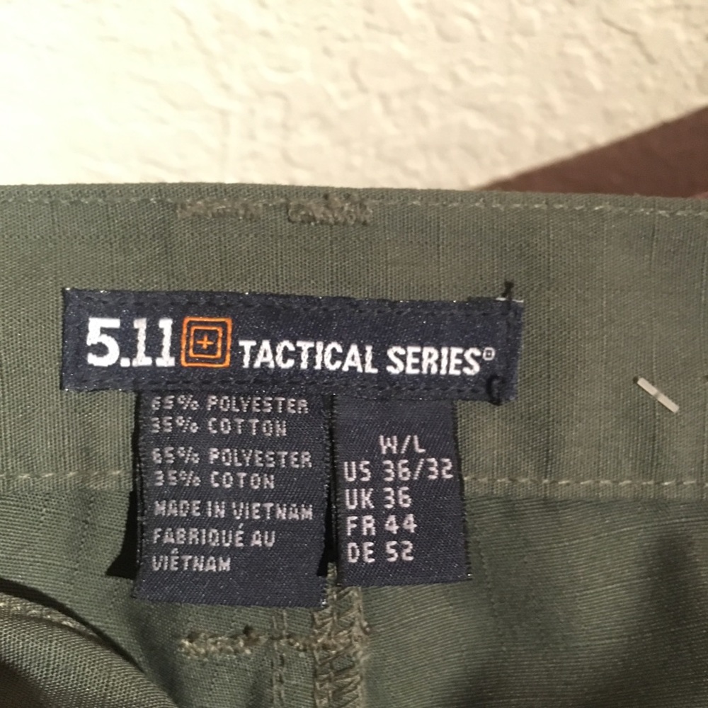 5.11 tactical cargo pants- 2 colors